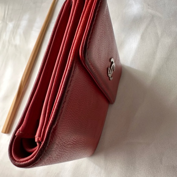 Chanel Authentic Wallet Red Caviar - Picture 9 of 16